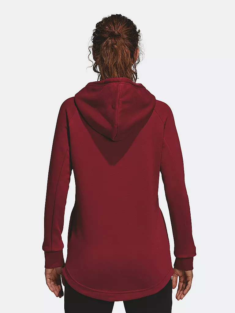 ADIDAS Damen Hoodie Sport ID Open Hem rot